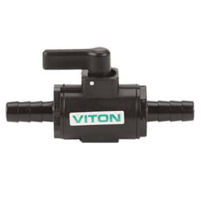 Picture of VALVE BANJO LVHB038V POLY MICRO VALVE 3/8" HOSEBARB