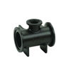 Picture of BANJO M220100TEE MANIFOLD TEE REDUCER 2" FULL PORT FLANGE X 1" FLANGE