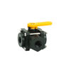 Picture of VALVE BANJO V075SL POLY 3-WAY SIDE LOAD 3/4" FPT X 1" FPT