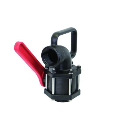 Picture of VALVE BANJO VA200FP POLY W/ ANGLE HOSE END 2" FULL PORT