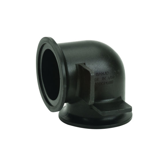 Picture of BANJO M300CPG90 MANIFOLD ELBOW 3" FULL PORT FLANGE 90*