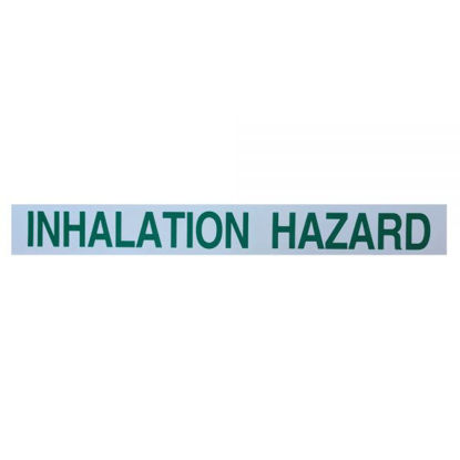 Picture of DECAL 3" GREEN INHALE HAZARD