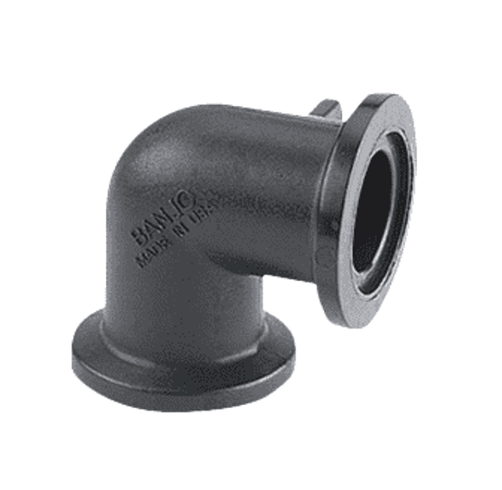 Picture of BANJO M220CPG90 MANIFOLD ELBOW 2" FULL PORT FLANGE 90*