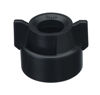Picture of NOZZLE CAP TEEJET 114445A-1-CELR QUICK TEEJET CAP AND GASKET BLACK (REPLACES 25608-1-NYR)