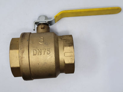 Picture of VALVE BALL BRASS 3"