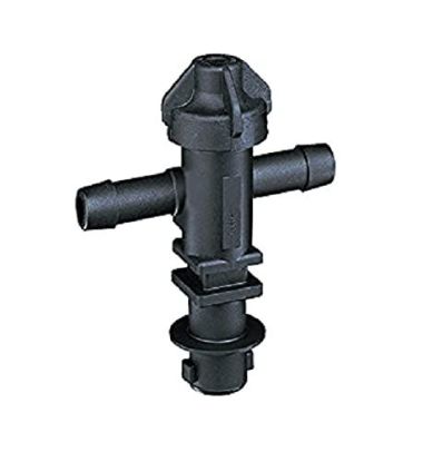 Picture of TEEJET 22252-312-375-NYB DOUBLE HOSE SHANK NOZZLE BODY W/ CHEMSAVER 3/8"