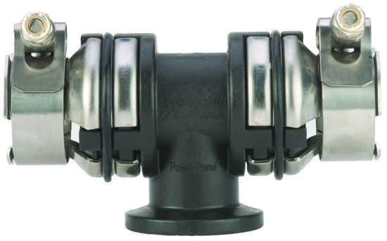 Picture of BANJO M100PAT BOOM NOZZLE PIPE ADAPTER TEE 1" FLANGE