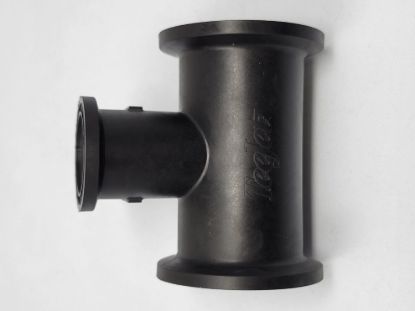 Picture of TEE REDUCER POLY TEEJET 75 FLANGE X 50 FLANGE CP46717-PP