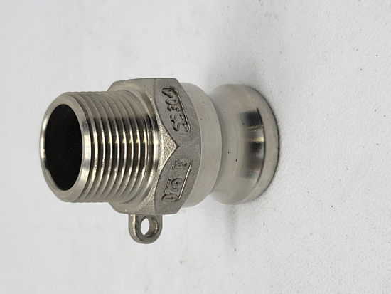 Picture of CAMLOCK 075F: 3/4" STAINLESS STEEL FITTING PART F