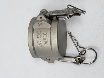 Picture of CAMLOCK 200DC: 2" STAINLESS STEEL FITTING DUST CAP