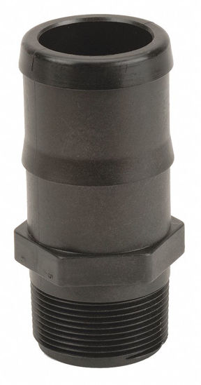 Picture of KING NIPPLE POLY HB150-200 1-1/2" MPT X 2" HOSE BARB