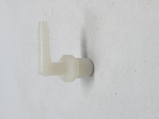 Picture of KING NIPPLE NYLON 90* 1/4"X1/4" MPT