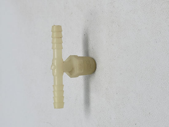 Picture of TEE NYLON 1/4" MPT BULL X 1/4" HOSEBARB