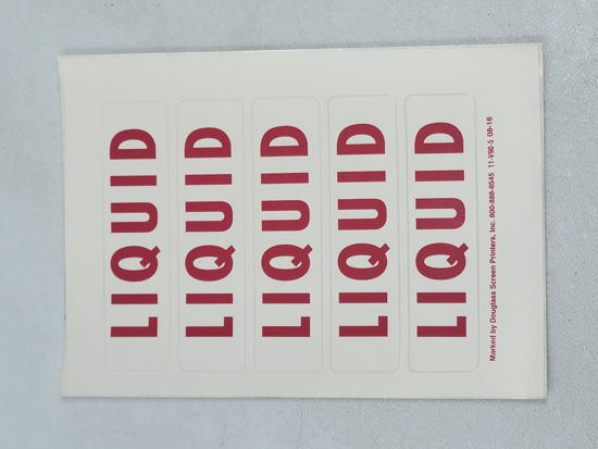 Picture of DECAL 5 PC LIQUID