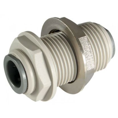 Picture of PUSHLOCK BULKHEAD UNION 1/4"X1/4"