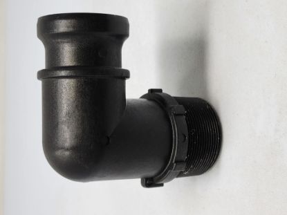 Picture of CAMLOCK POLY PART F ADAPTER 2" 90* 200F90