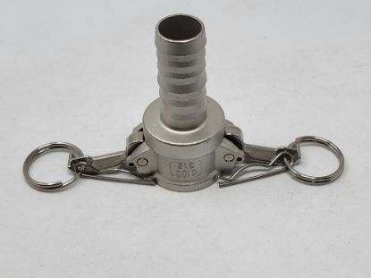 Picture of CAMLOCK 100C: 1" STAINLESS STEEL FITTING PART C